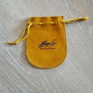 George L's bar and pick leather pouch
